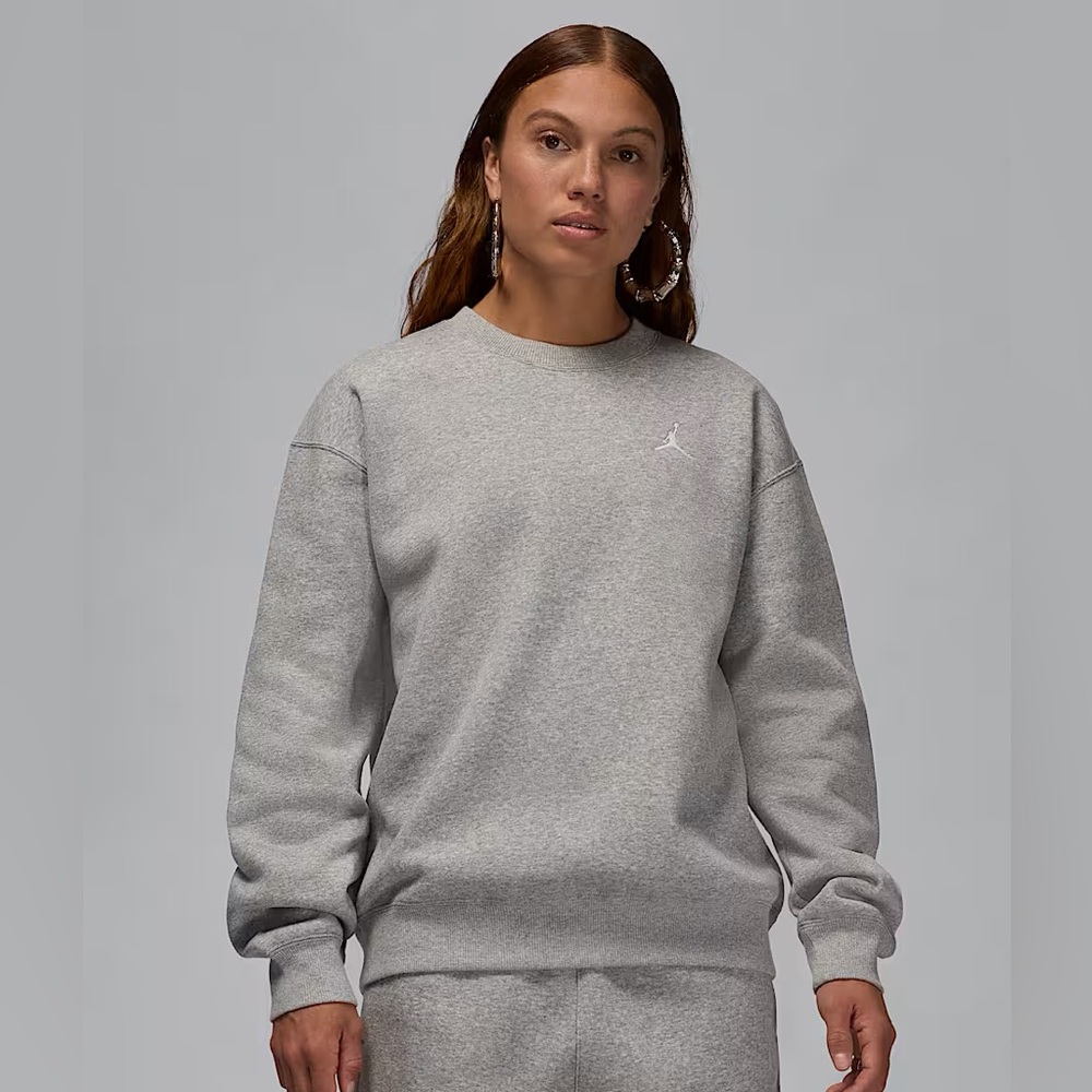 Nike Women’s Jordan Brooklyn Fleece Crew-Neck Sweatshirt